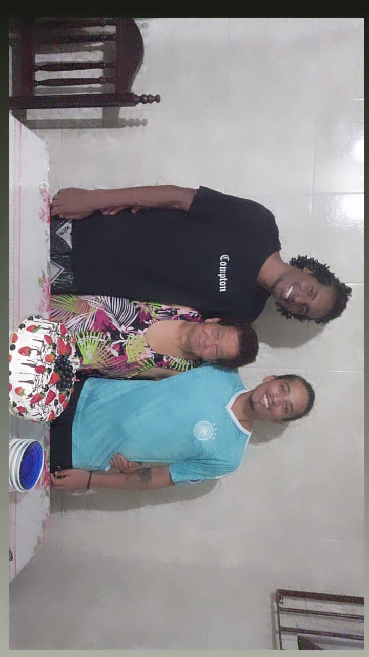 momento de registrar um dos aniversários da vovó